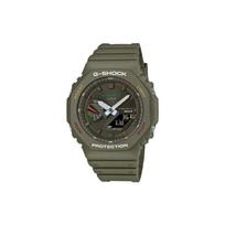 Casio G-Shock 2100 Series Solar Powered Dual Display Men watches Green GA-B2100FC-3AJF Green Dial black