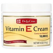 De La Cruz Vitamin E Cream 10000 IU 114g (4oz) beige