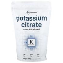 Micro Ingredients, Potassium Citrate, 1kg (2.2lb)