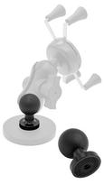 [GOROPRI] Bike Smartphone Holder Moped X Grip Ram Mount Compatible white