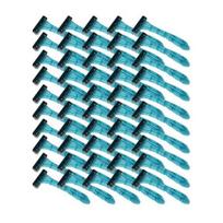 Gonggam Peak disposable razor, 50 pieces ,Korean razor blade black