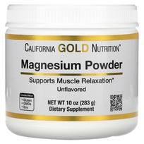 California Gold Nutrition, Magnio miltelių gėrimas, Be skonio, 10 uncijų (283 g)
