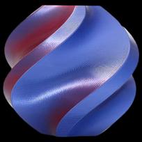 Bambu Lab Multi-Color Silk PLA Filament blue