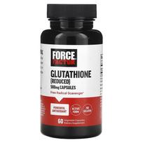 Force Factor, glutathione (reduced form), 500 mg, 60 veggie capsules