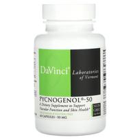 „DaVinci Laboratories of Vermont“, Pycnogenol-50, 50 mg, 60 kapsulių