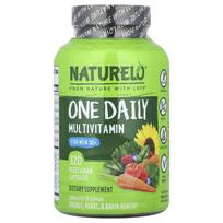 NATURELO, one daily multivitamin, for men over 50, 120 veggie capsules