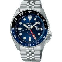 Seiko 5 Sports SSK003K1 Mėlynasis GMT SKX Automatinis vyriškas laikrodis 42.5mm mėlyna