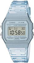 Casio F-91WS-2 Digital Quartz Watch, Unisex, Clear Blue [Parallel Import] gray