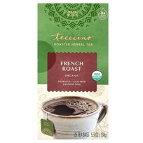 Teeccino French Roast Caffeine-Free Roasted Herbal Tea Bags, 25 Count, 150g (5.3 oz) 150g - 1 ea brown