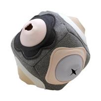 The Pla Sniff Ball 3.0 Dog Nose Work Toy, Gray, 1 Piece black