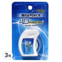 Perio Mint Wax dantų siūlas, 3 vnt., 1 pak gray