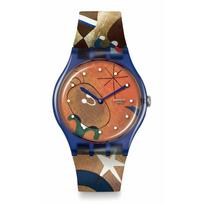 Žiūrėkite MOTERYS Paukštis Mėnesienoje SO29Z136 Mėlynas [Swatch] MIRO'S & mėlyna