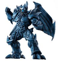 Ichiban Kuji Serija Trys Genshin Manifestacija B Prizo Obeliskas Milžinas Dievas Kareivis Figūrėlė Sielos Demono Statula Yu-Gi-Oh! t.4 mėlyna