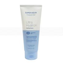 MISSHA Super Aqua Ultra Hyalon putojantis prausiklis 200 ml, 1 pakuotė white