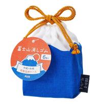 Plus Eraser Air Inn Fuji Eraser Limited Drawstring Bag Specification Fuji Packaging 36594 ER-100AIF-6P mėlyna