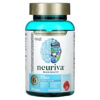 Neuriva Brain Health, with Vitamin B6 and B12, Strawberry Flavor, 50 Gummies