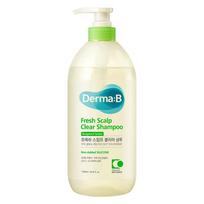 Dermabee Fresh Scalp Clear šampūnas, bergamotės ir žalios arbatos aromatas, 1 vnt., 1 l white
