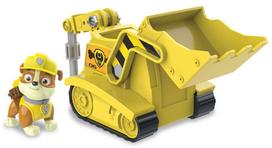 TAKARA TOMY Paw Patrol Basic Vehicle Rubble Power Bulldozer (with figure) yellow