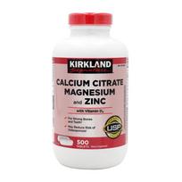 Kalcio citratas, magnis ir cinkas su vitaminu D3, 500 tablečių