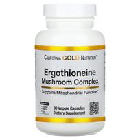 Ergothioneine Mushroom Complex, Organic Maitake Mushroom, Organic Oyster, Organic Reishi Mushroom Extract, Contains L-Ergothioneine, 90 Veggie Caps