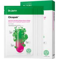 Dr. Jart Cicapair Intensive Soothing Repair Serum Mask 25g, 5 pieces, 1 piece green