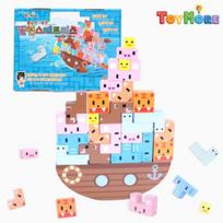 Balance Tetris with Toymore Animal Friends, Korean popular puzzles blue