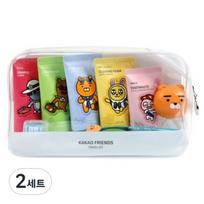 Mini Kakao Friends kelioniniai tualeto reikmenys, 2 rinkiniai gray