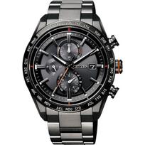 Citizen AT8185-62E ( Žiūrėkite „ATTESA ACT Line Black Titanium“ serijos „Eco-Drive“ radijo bangomis valdomą tiesioginį skrydį)
