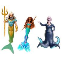 Disney filmas Mažoji Arielė Karalius Tritonas Ursula Lėlė uodega gali judėti metų ir HND28 / Veiksmo filmas  Undinėlė  / / [3 lėlės] [Žaidimas] [Puikus]