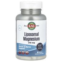 KAL, Liposomal Magnesium, 210mg, 60 Veggie Capsules