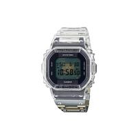 Casio G-Squad G-Shock 40-ojo jubiliejaus Clear Remix 200M atsparumas vandeniui Kvarcinis mechanizmas Derva Nerūdijančio plieno apyrankė Vyriški laikrodžiai Juodas DWE-5640RX-7JR Black Dial black