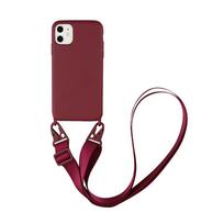 Silikoninis dirželisTelefono dėklas, skirtas iPhone 16 14 15 12 13 11 Pro Max Mini 7 8 Plus X XS Max, dangtelis, kaklo dirželis, per petį nešiojama karoliai laidas For iPhone 15&Case & Strap