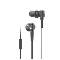 Sony Headphones with Deep with Remote Control and Microphone MDR-XB55AP In-Ear Bass, Black, (MDR-XB55AP B) juoda