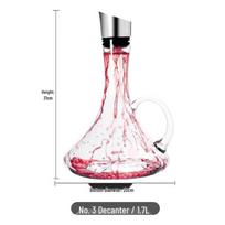 Shangqi Waterfall Crystal Glass Red Wine Decanter white