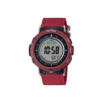 Casio Pro Trek Series PRG Fashion Outdoor Quartz Watch Fabric Strap Men watches Gray PRG-30B-4PR Red Strap gray
