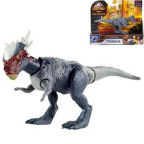 Mattel Jurassic World Tikras Mini Veiksmo Figūrėlės Stiggy GVG49 [Bendras ilgis 20cm] [Amžius 4+] pilka spalva