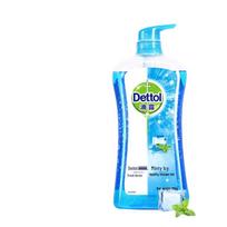 Dettol Mint Cool Shower Gel blue