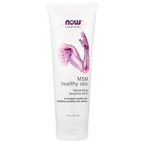 NOW Foods Solutions MSM Healthy Skin Liposomal Lotion 237ml (8 fl oz) 237ml - 1 ea white
