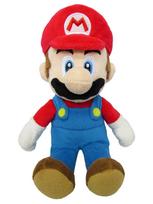 Sanei Boeki Super Mario ALL STAR COLLECTION Mario (S) Pliušinis žaislas W11 x D11 x H24cm AC01 red