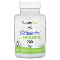 NaturesPlus, Pro, Suntheanine L-Theanine 200, 100 mg, 60 kapsulių