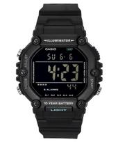 Casio Skaitmeninis Ypač Ilgas Dirželis Kvarcinis AE-1600HX-1BV 100M Unisex Laikrodis juoda