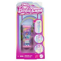 Barbie Mini Barbie Land Cute Surprise Pack 2025 Doll House Micro Doll for Ages 6 and Up! Dress-Up Up, Pink, 986A-JCR15 gray