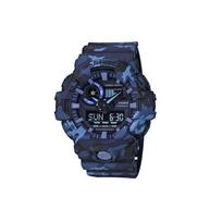 Casio G-Shock Jaunimo serija GA-700 Miesto kamufliažas Sportinis Vandeniui atsparus Smūgiams atsparus Kvarcinis laikrodis Vyriški laikrodžiai Mėlynas GA-700CM-2A Royal Blue Watch Dial blue
