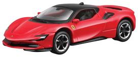 Kyosho Maisto Speed Icon Series SI Ferrari SF90 Stradale Raudonas Baigtas Modelis MS15703R 1/64 black