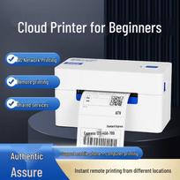 QIRUI QR-368W Thermal Cloud Label Printer CN plug (adapter included) black