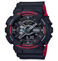Casio Black Sports Quartz Casio Men's Analog-Digital G-Shock GA-110HR-1A (International Shipping) juoda