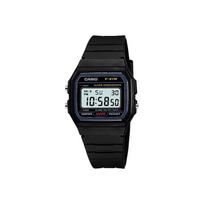 CASIO Unisex YOUTH Juodas laikrodis F-91W-1 F-91W-1 Black Single Watch black