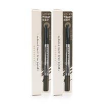 Wake Make Hard Brow Pencil 0.1g, 01 dark brown, 2 pcs. white