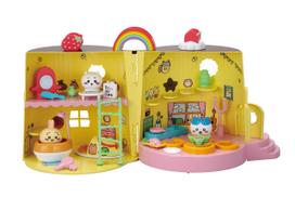 SEGA TOYS Chikawa Yume's Big Talking Pudding House yellow