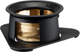 cores Cores Coffee Dripper Maruyama Coffee Jointly Developed Gold Filter Black for 1 Cup C211BK No Paper Filter Required Flavor Scent Original black